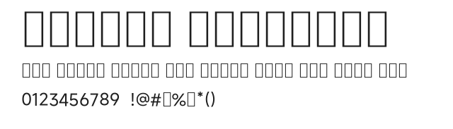 MiSans Gujarati.ttf 预览